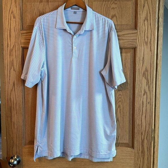 PETER MILLAR Summer Comfort Striped Polo Shirt - Picture 7 of 11